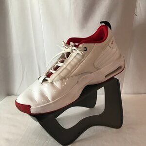 Jordan Max Aura 6 Red White Activewear Athletic Sport Cut Gym Sneakers